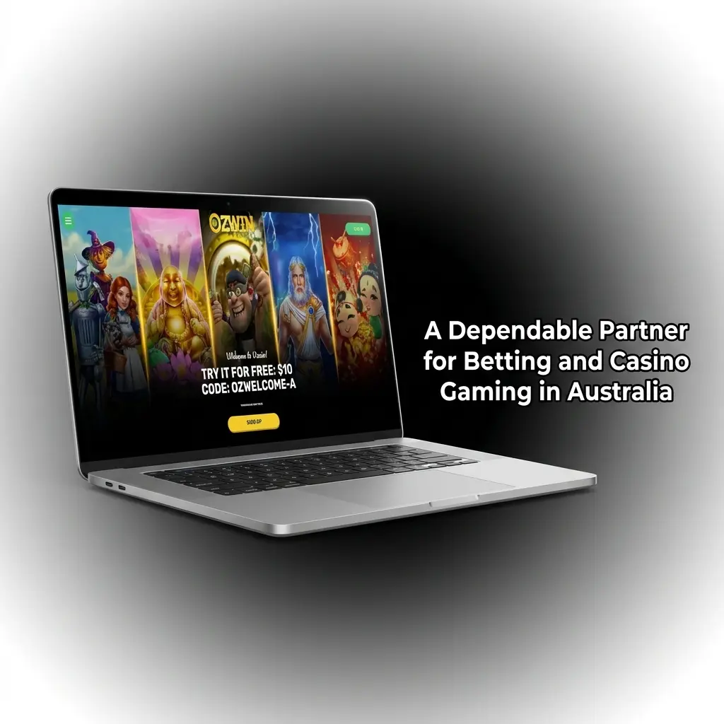 Ozwin sportsbook and casino platform on mobile and desktop