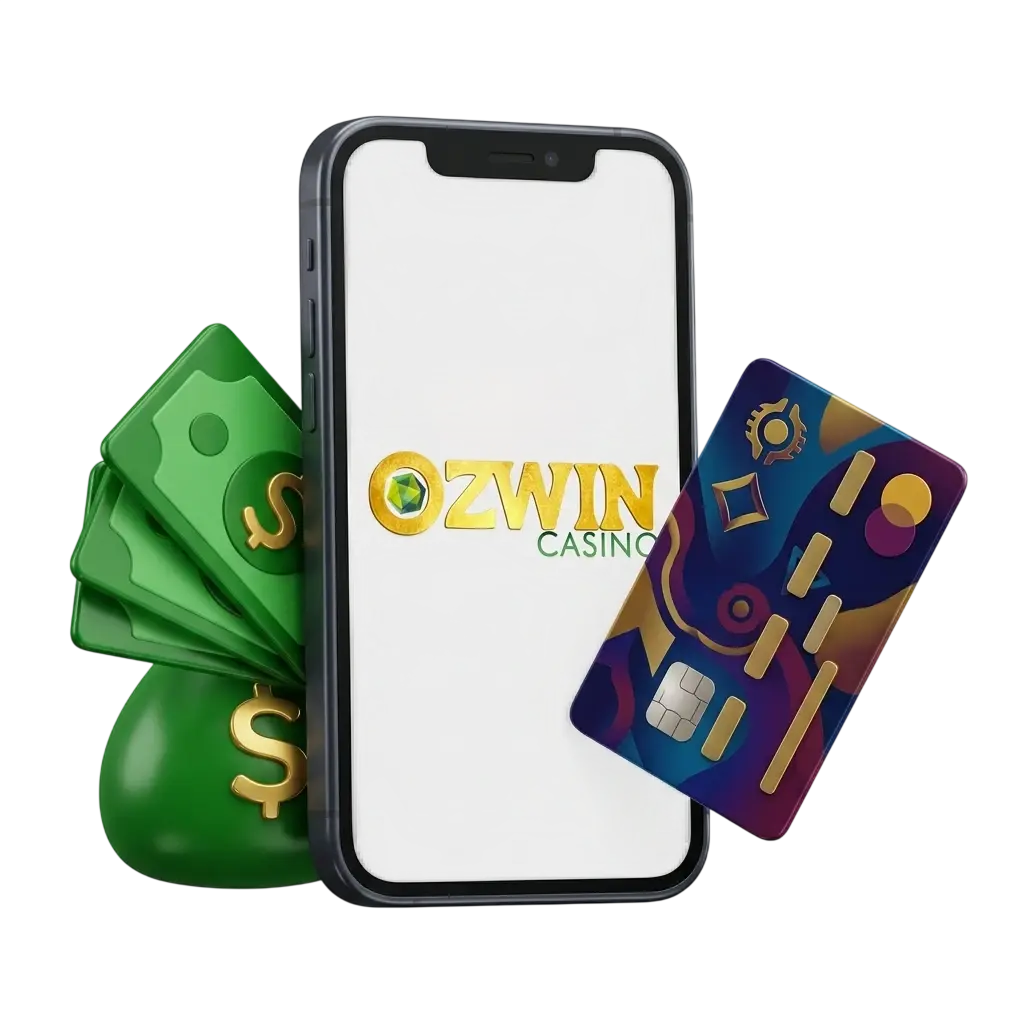 Ozwin deposit and withdrawal payment methods