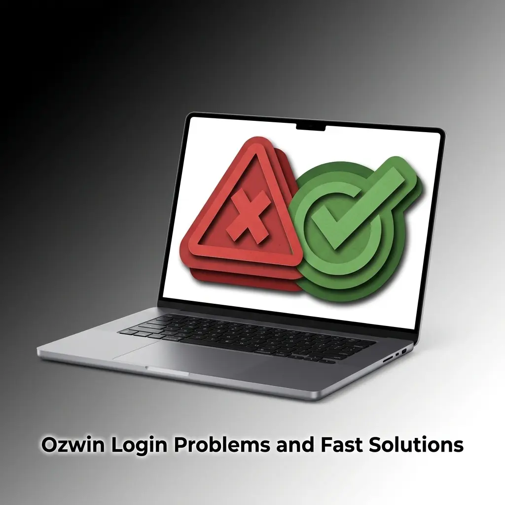 Ozwin login screen troubleshooting